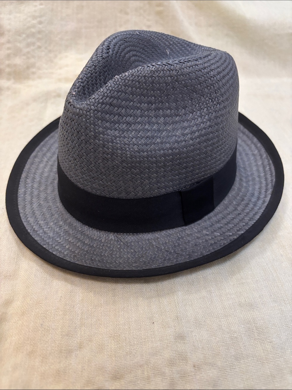 Classic Grey Fedora with Black Band